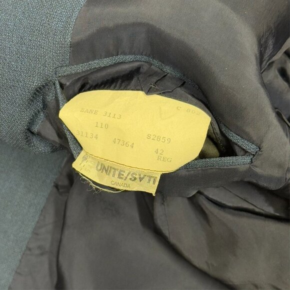 Ermenegildo Zegna Textured Fabric Sport Coat Blazer Italy 42R - Picture 9 of 10